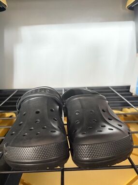 Crocs Black Classic Slip-On Clogs Sz 3y